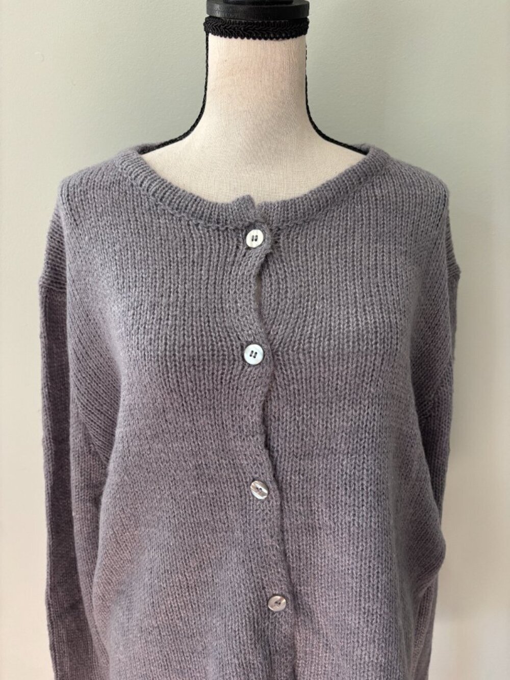 NIA "Ariana" Button-Front Cardigan — NWT — L/XL - Picture 2 of 7